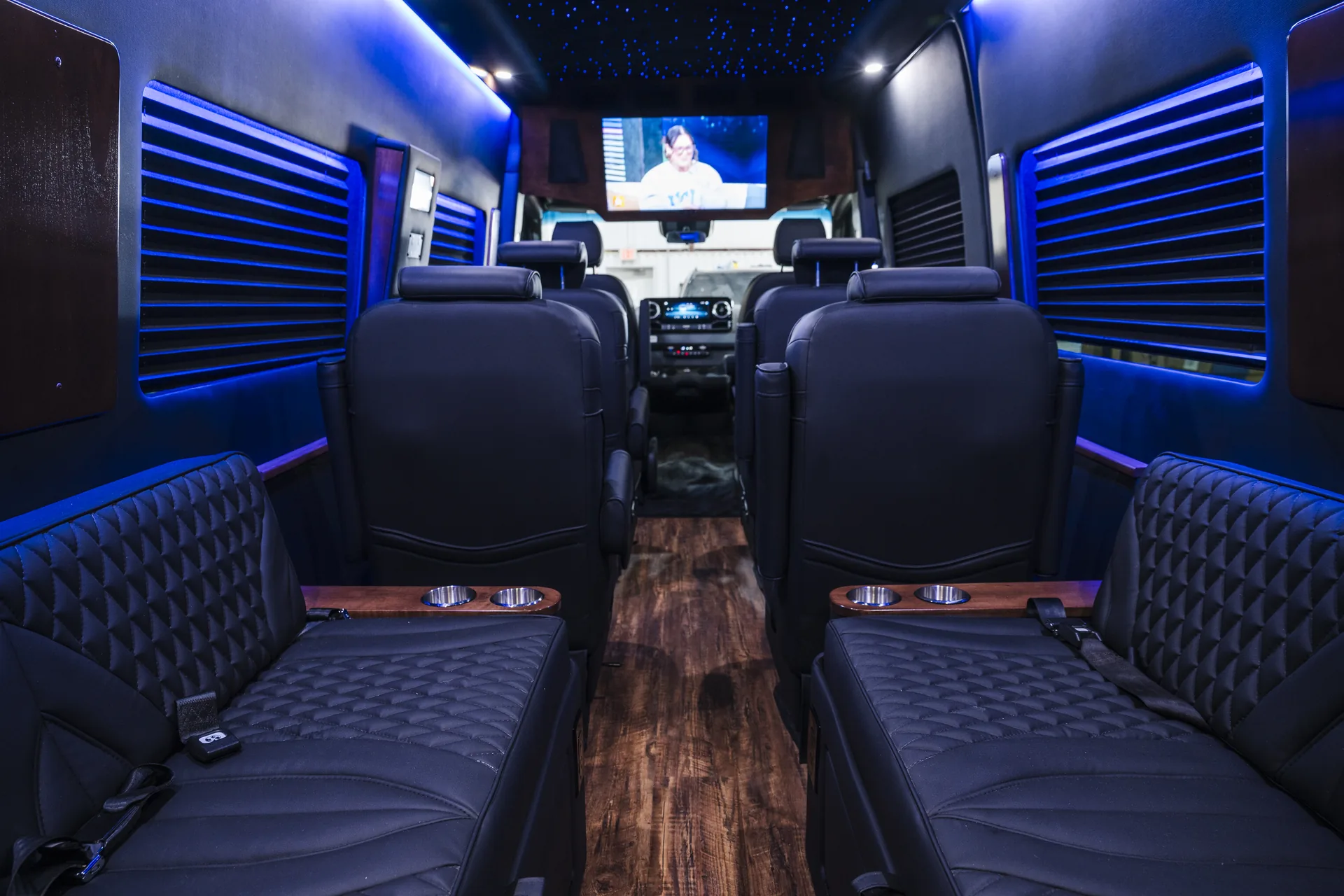 Custom Sprinter Van Conversions for Sports Teams, Touring Artists & Entertainment Groups